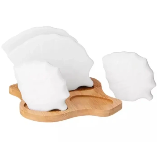 LEFARD Native набор д/специи на деревянной подставке 3 секции 13,5*9см 474-207